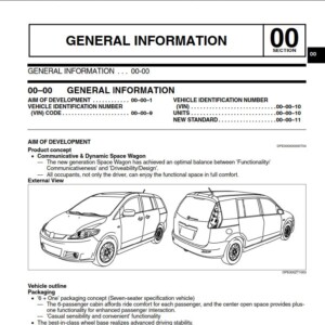 Mazda 5 Technical Guide