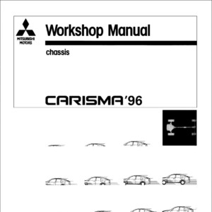 Mitsubishi Carisma 1996 Workshop Manual