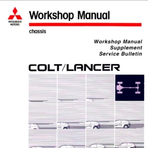 Mitsubishi Colt 1996 - 2001 Workshop Service Manual