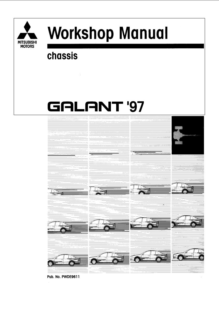 PDF ONLINE Mitsubishi Galant 1997 Service Manual PDF Download