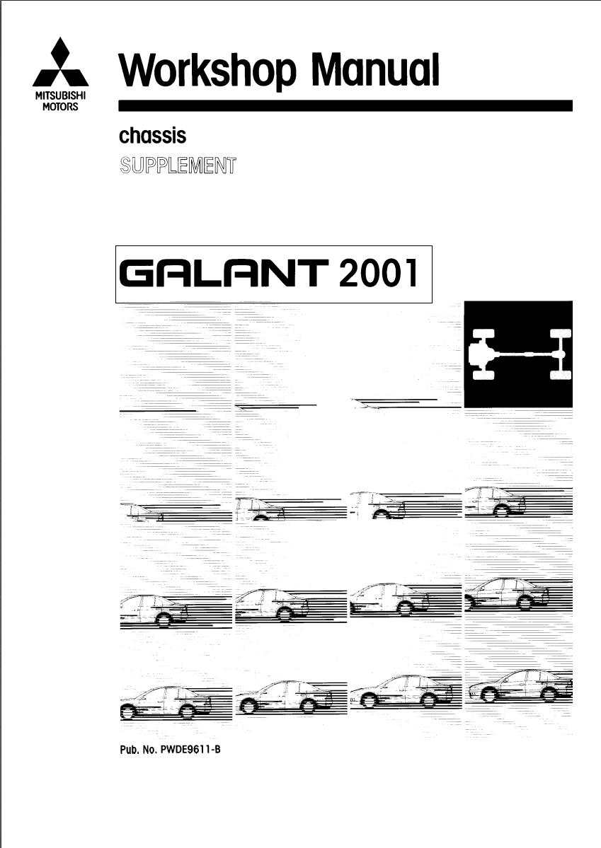 Mitsubishi Galant 2001 Workshop Manual