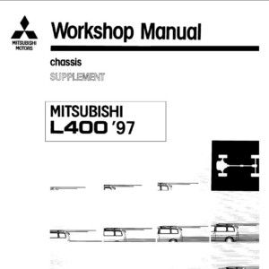 Mitsubishi L400 1997 Workshop Service Repair Manual