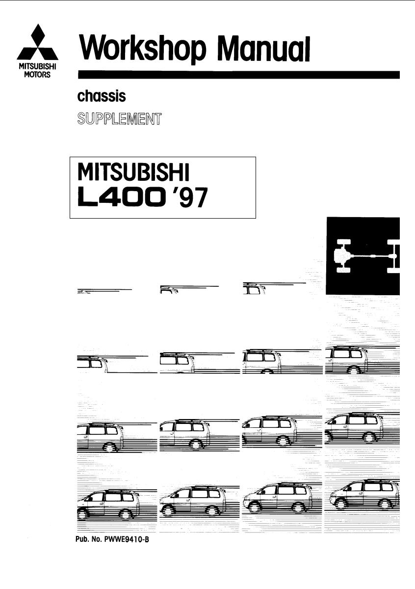 Mitsubishi L400 1997 Workshop Service Repair Manual