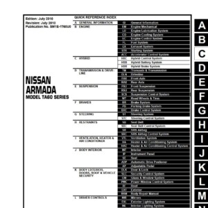 Nissan Armada 2011 Service Repair Manual
