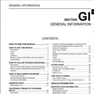 Nissan Note E12 2016 Service Repair Manual