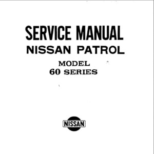 Nissan Patrol 60 series Service Repair Manual