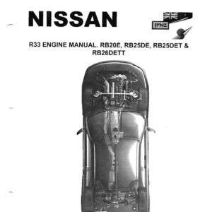 Nissan Skyline Gt-r R33 1993-1998 Service Manual