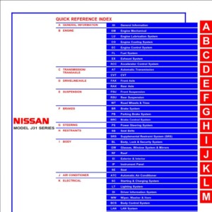 Nissan Teana J31 Electronic Repair Manual
