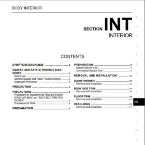 Nissan Titan 2014 Factory Service Manual