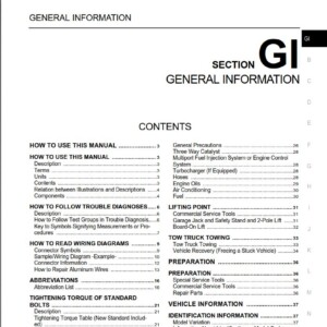 Nissan X-Trail MODEL T32 SERIES Service Repair Manual