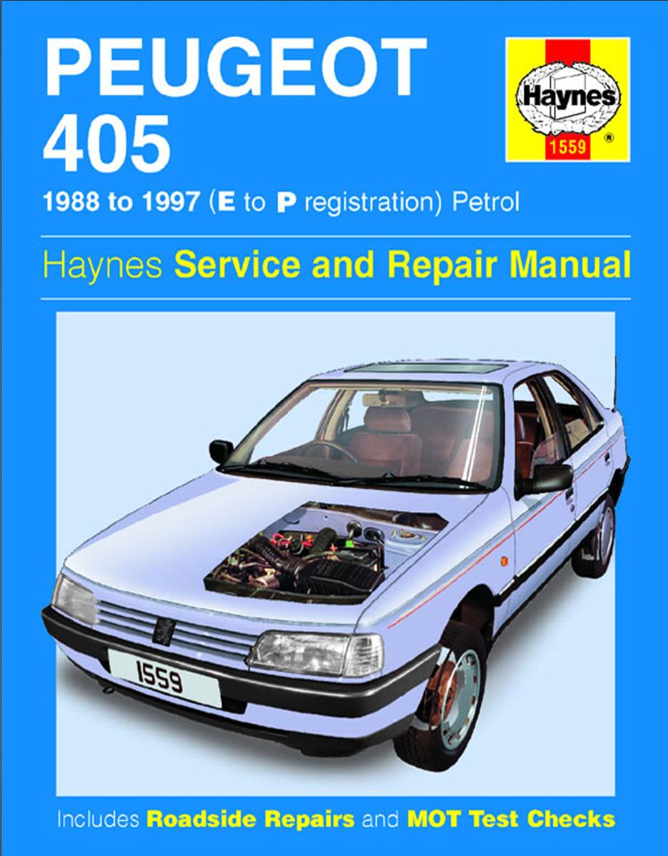 PDF ONLINE - Peugeot 405 1988 - 1997 Haynes Service Repair Manual – PDF