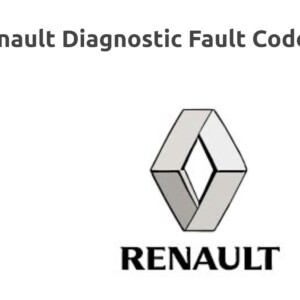 Renault Diagnostic Fault Codes List