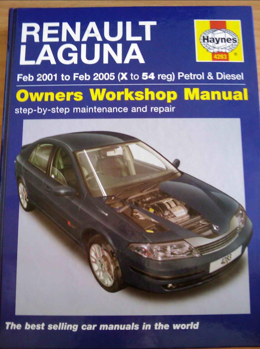 Renault Laguna 2001 - 2005 Haynes Service Repair Manual