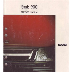 Saab 900 1986 - 1990 Service Manual