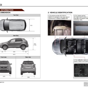 SsangYong Korando C C200 2010.10 Service Manual Wiring Diagram