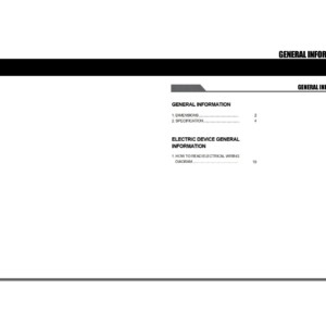 SsangYong New Actyon Sports Q150 2012.01 Service Manual Wiring