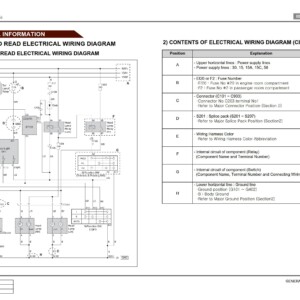 SsangYong Rodius A100 2004.09 Service Manual Wiring Diagram