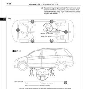 Toyota Sienna 2007 Service Repair Manual