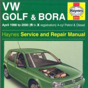 Volkswagen Bora 1998 - 2000 Haynes Service and Repair Manual