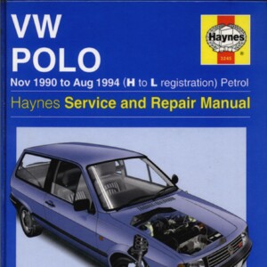 Volkswagen Polo 1990 - 1994 Haynes Service and Repair Manual