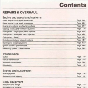 Volkswagen Polo 1994 - 1999 Haynes Service Repair Manual