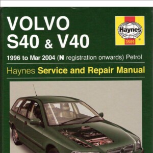 Volvo S40 V40 1996 - 2004 Haynes Service and Repair Manual