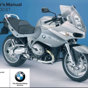 BMW R 1200 ST 3rd Edition 2006 Owner’s Manual