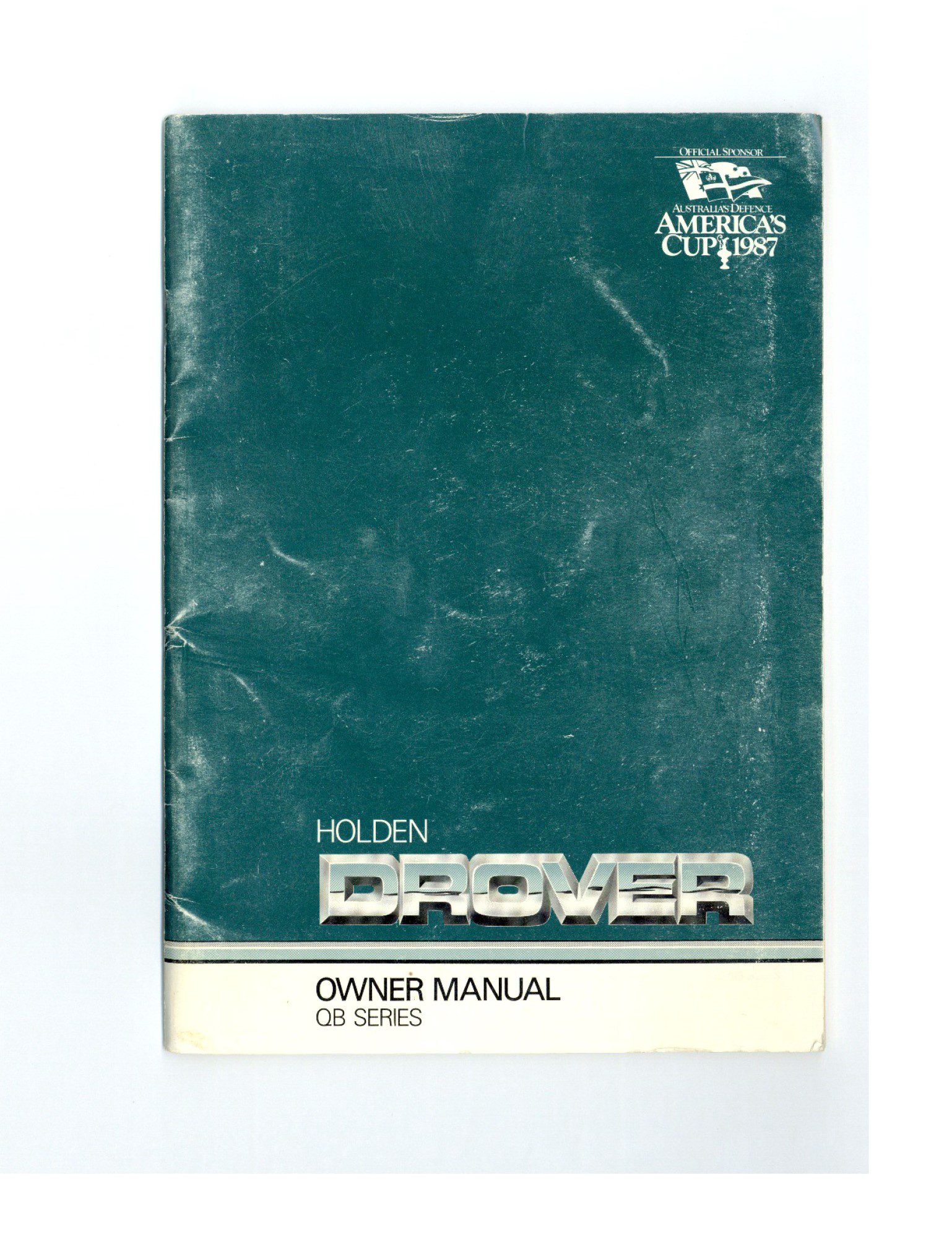 Holden Drover QB Series 1985 Owner's Manual