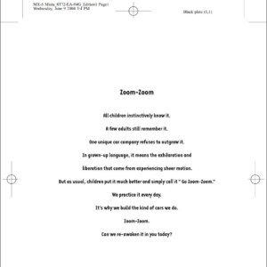 Mazda MX-5 Miata 2004 Owner's Manual