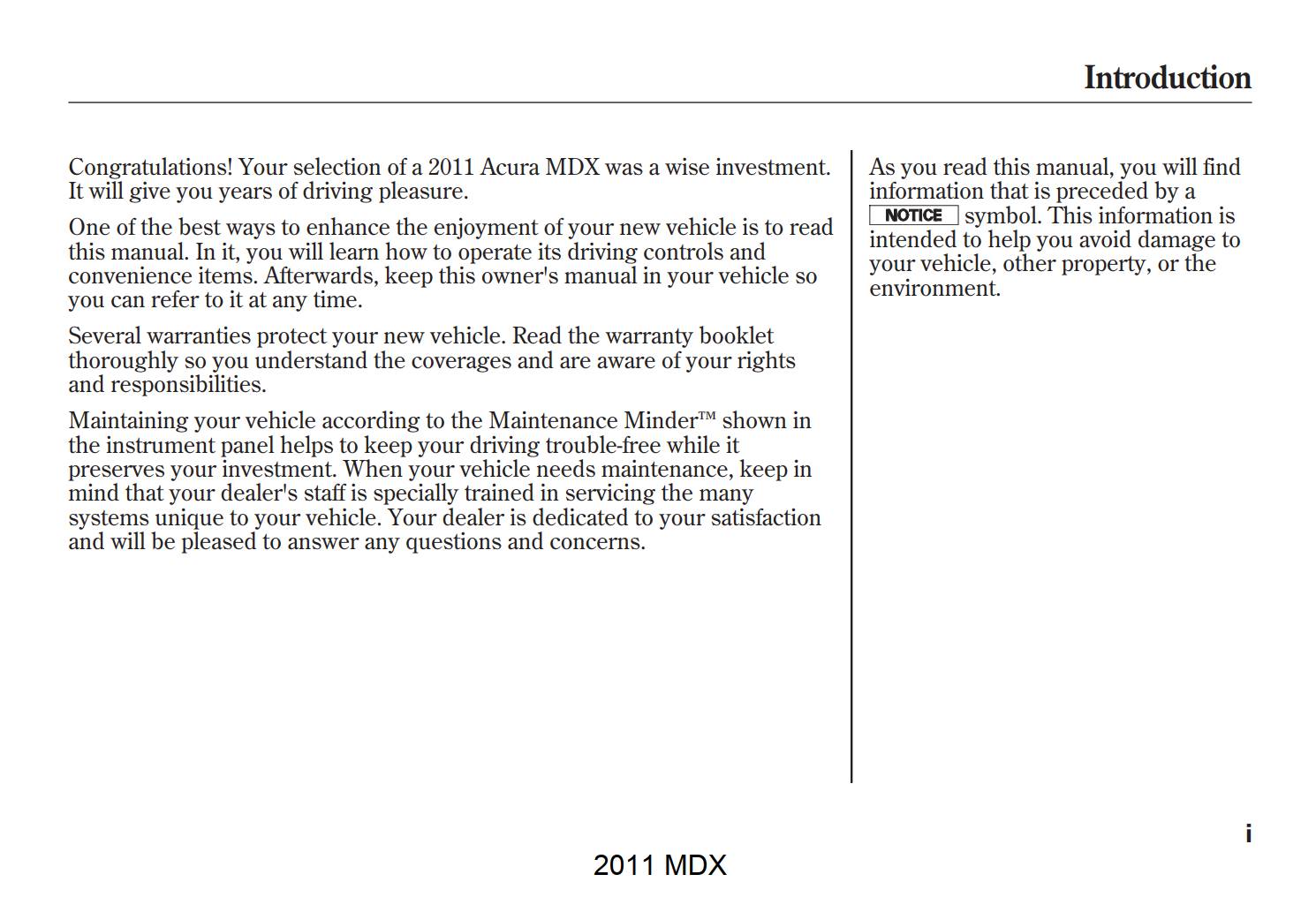 Acura Mdx 2014 Owners Manual