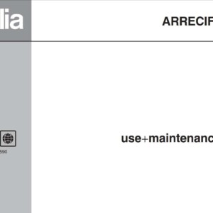 Aprilia Atlantic 500 2002 Owner’s Manual
