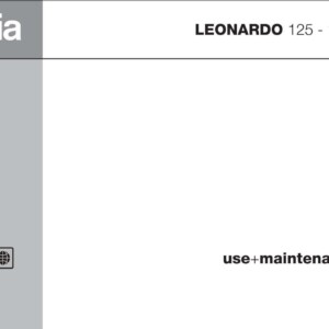 Aprilia Leonardo 2001 Owner’s Manual