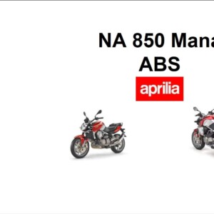 Aprilia NA 850 Mana ABS 2008 Owner’s Manual
