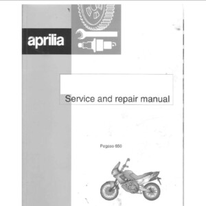 Aprilia Pegaso 650 1997 Owner’s Manual
