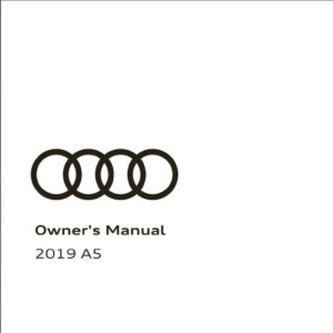 Audi A5 2019 Owner's Manual