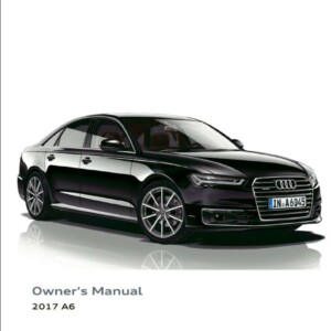 Audi A6 2017 Owner's Manual