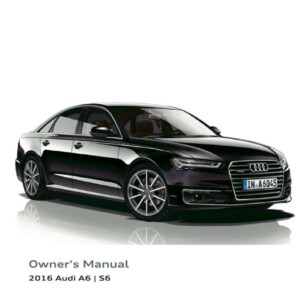 Audi A6 S6 2016 Owner's Manual