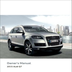 Audi Q7 2015 Owner's Manual