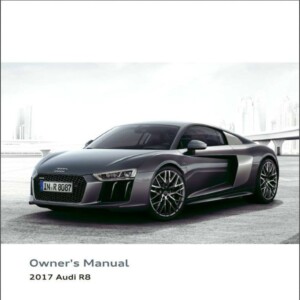 Audi R8 Coupe 2017 Owner's Manual