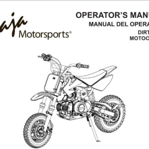 Baja Dirt Bike DR90 Owner’s Manual