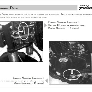 Baja Pulsar 150 Owner’s Manual