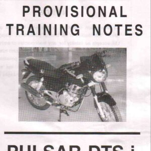 Baja Pulsar DTSi Workshop Manual