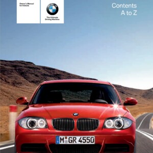 BMW 128i Coupe 2008 Owner's Manual