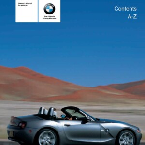 BMW 3.0i Roadster & Coupe 2005 Owner's Manual