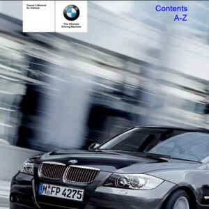 Bmw 325xi Sedan Without Idrive 2005 Owner's Manual