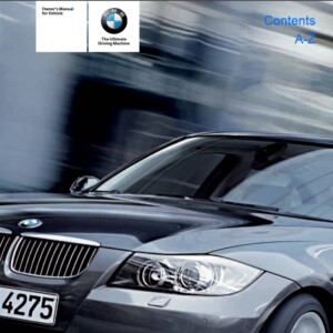 Bmw 330i Sedan With Idrive 2005 Owner's Manual