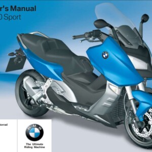 BMW C 600 Sport 2nd 2012 Owner’s Manual