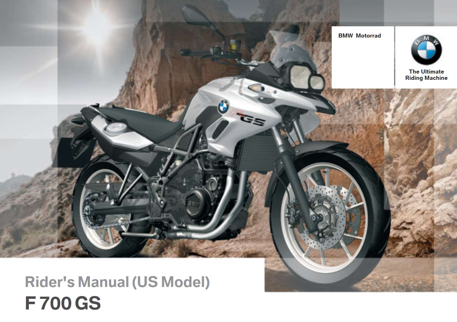 BMW F 700 GS 2014 Owner’s Manual - PDF for FREE