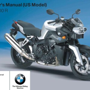 BMW K 1200 R 3rd (US) 2006 Owner’s Manual