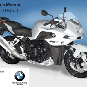 BMW K 1200 R Sport 1st 2006 Owner’s Manual